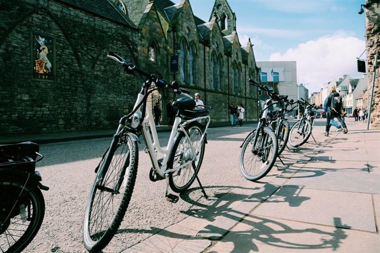 Verken Edinburgh op de fiets met een gids, Edinburgh