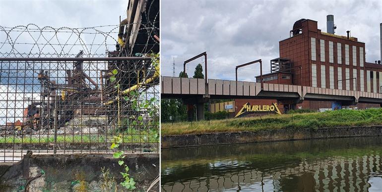 Verlaten fabrieken in Charleroi