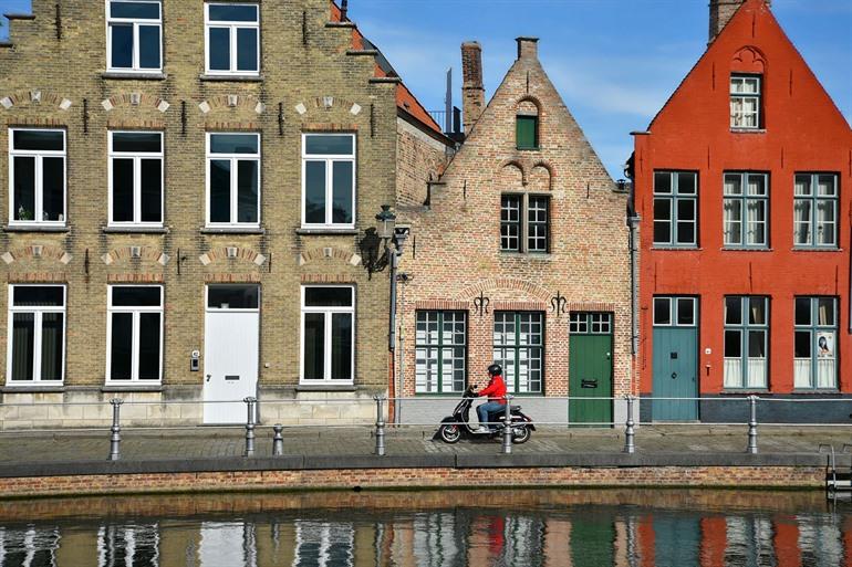 Vespatour door België