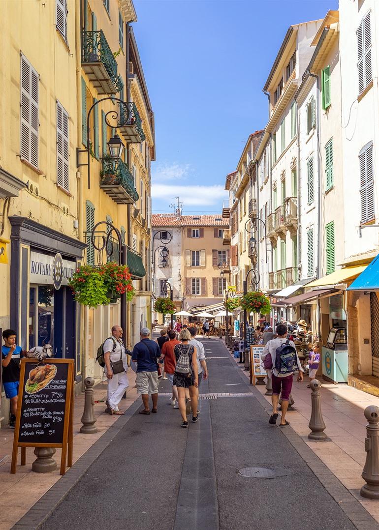 Vieil Antibes, het oude centrum