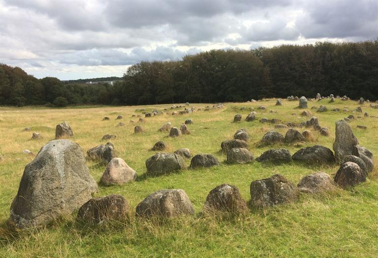 Vikingbegraafplaats Lindholm Høje, Denemarken