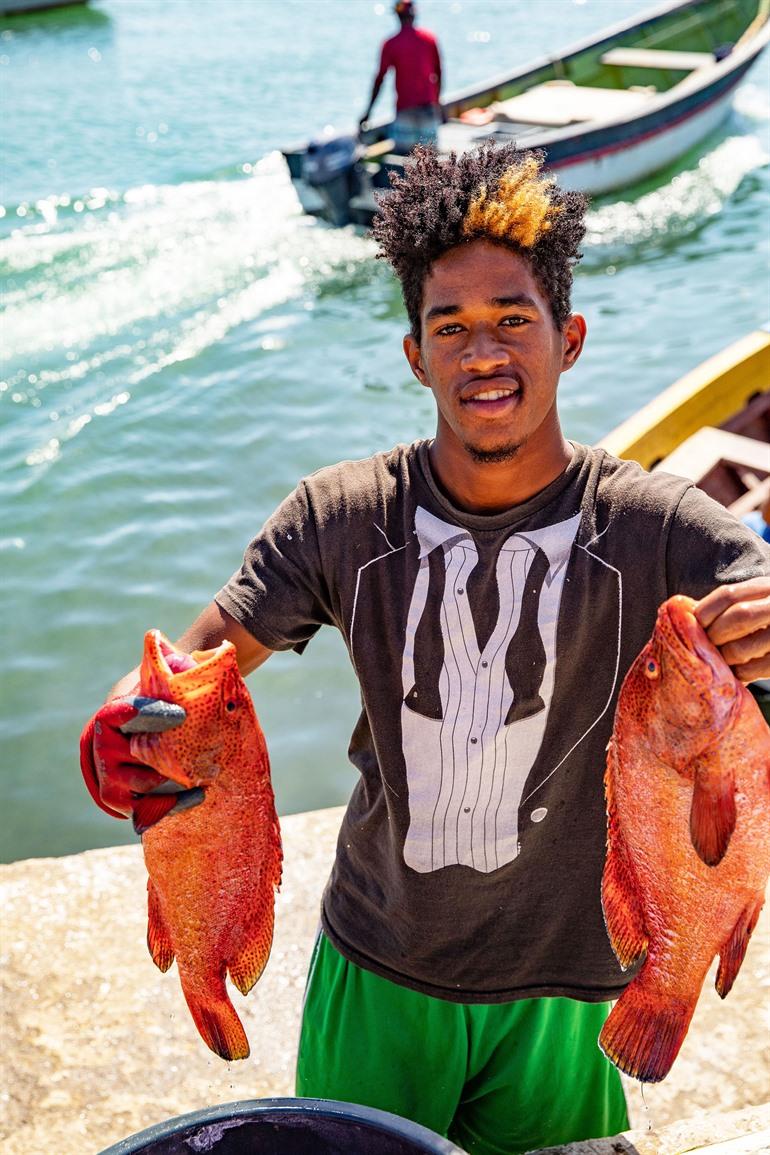 Vissersdorp Palmeira, eiland Sal