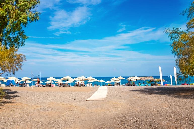 Vlycha Beach in Lindos