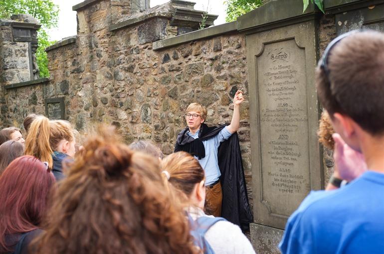 Voldermort's graf bij Greyfriars Kirkyard, Edinburgh
