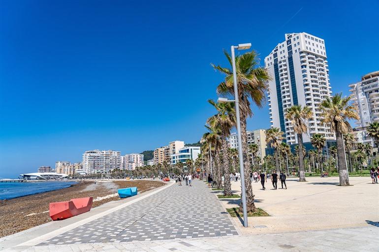 Vollga Promenade in Durrës