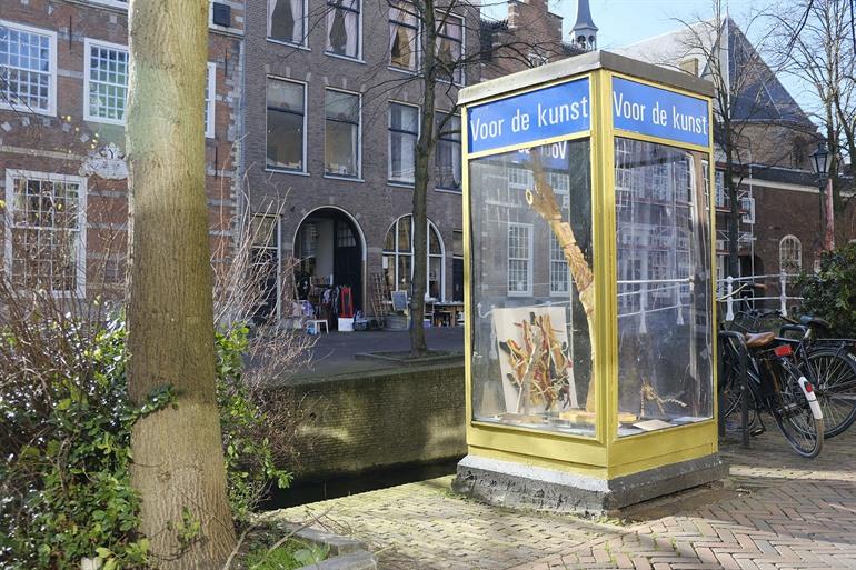 Voor de Kunst, kleinste museum ter wereld in Delft