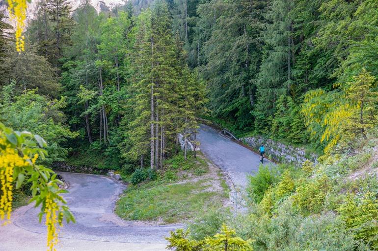 Vrsic Pass in Slovenië