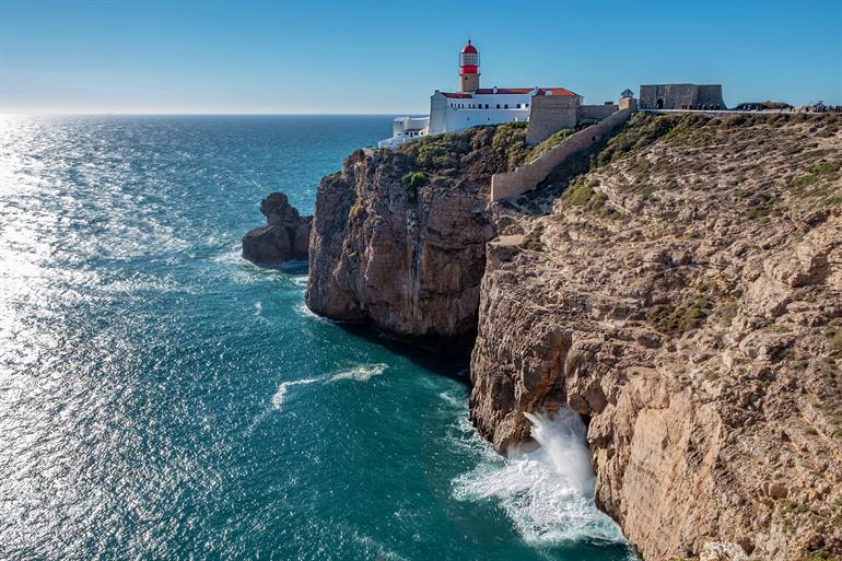Vuurtoren in Sagres