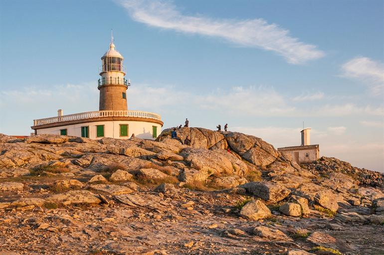 Vuurtoren van Corrubedo, Galicië