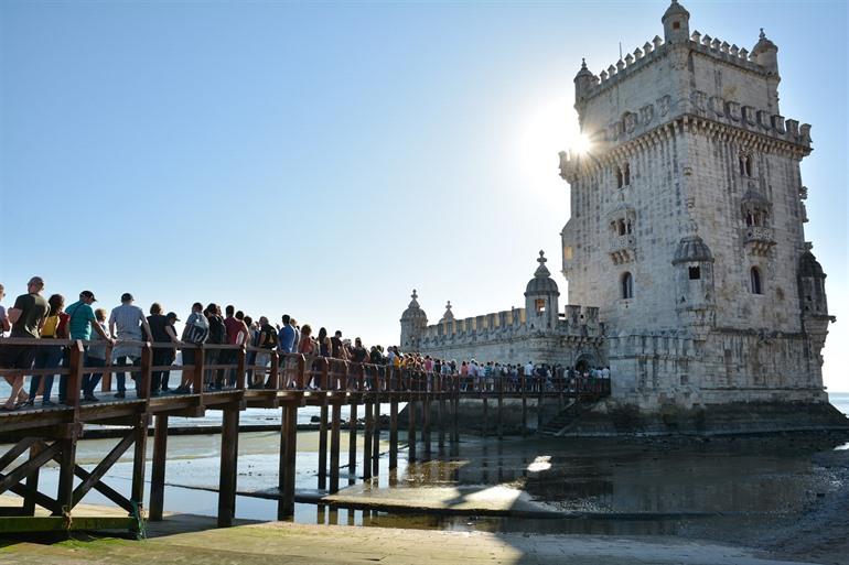 Wachtrij toren van Belém