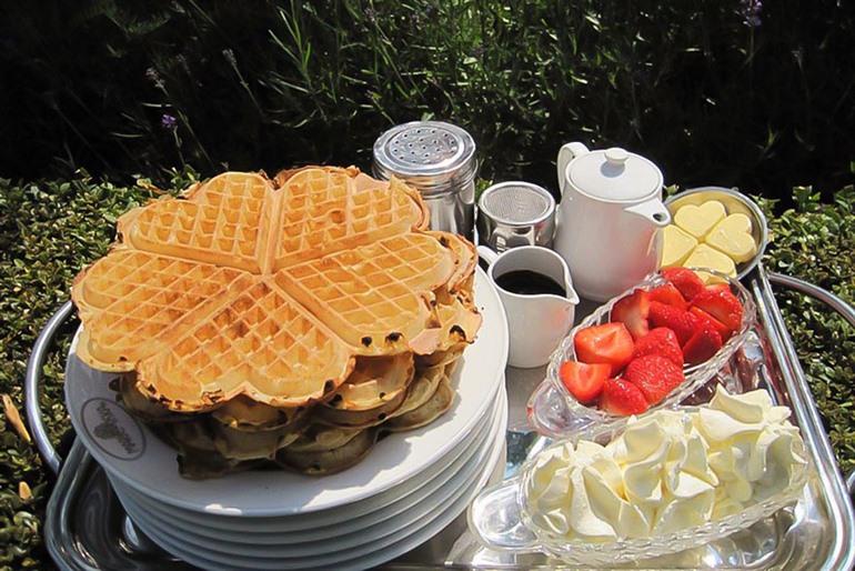 Wafels van Moeder Siska in Knokke, Belgische kust