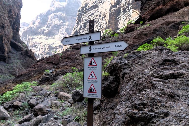 Wandelen in de Masca vallei - Barranco de Masca