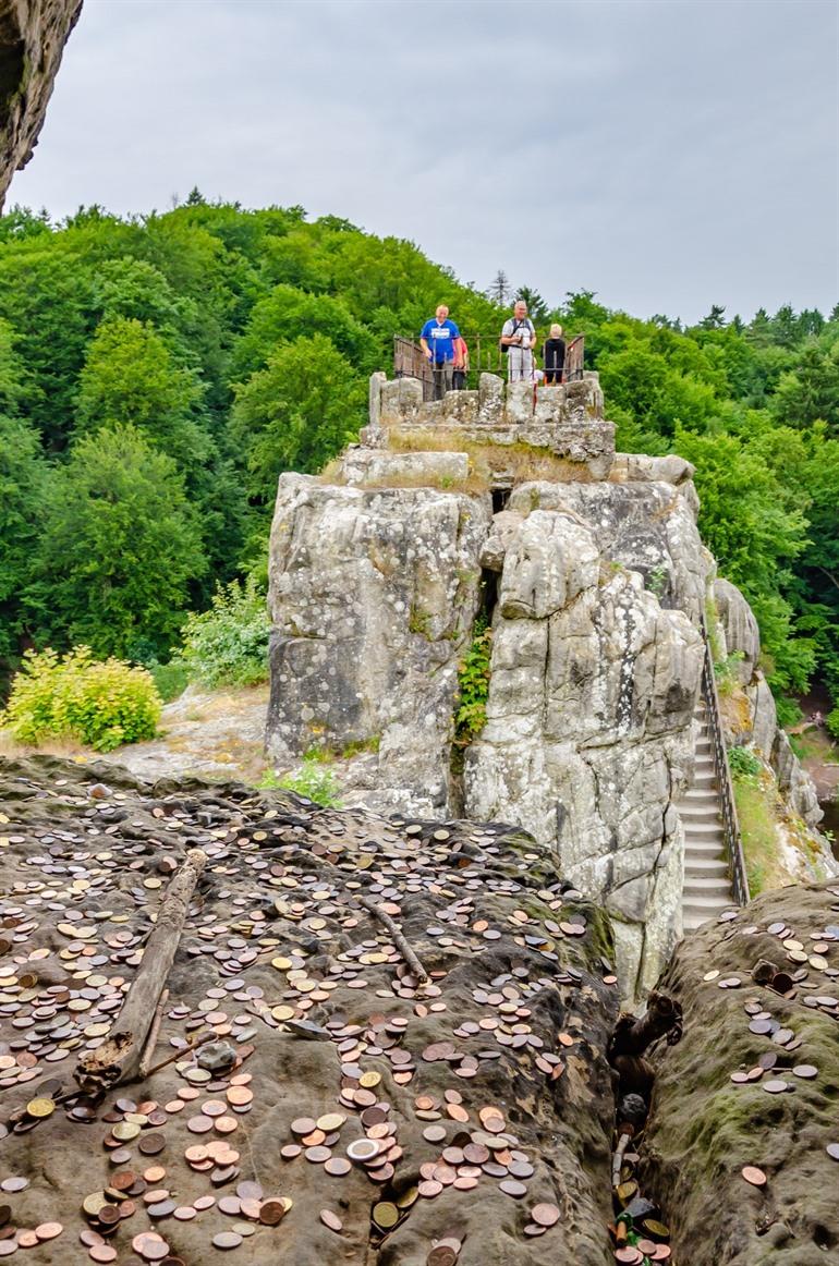 Wandelen naar de Externsteine