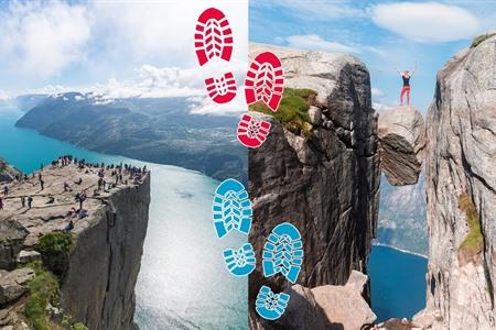 Wandelen naar Preikestolen en Kjeragbolten