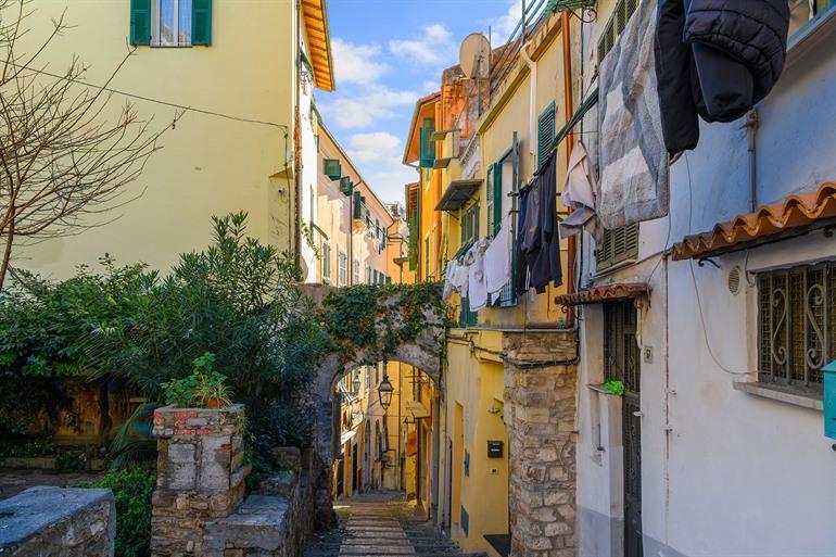 Wandeling door de oude wijk La Pigna, San Remo