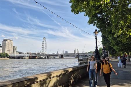 Wandeling langs de Thames