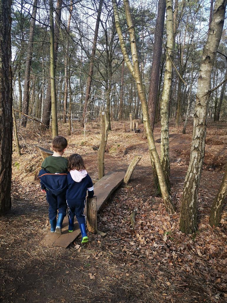 Wandeling langs het Pagadderpad in Dessel