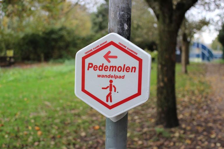 Wandeling naar de Pedemolen, Pajottenland