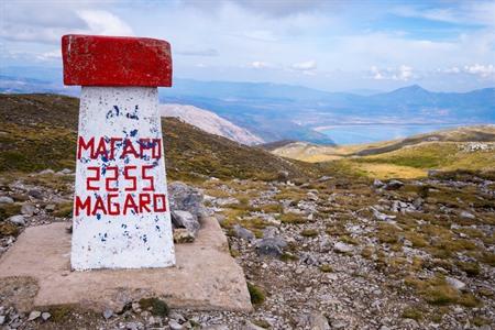 Wandeling naar de top van de Magaro