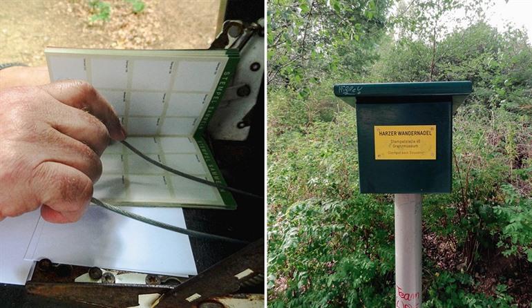 Wandelpinnen van de Harz