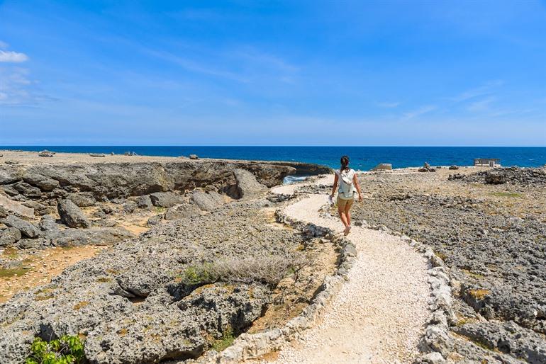 Wandelroutes in het Shete Boka Nationaal Park, Curaçao