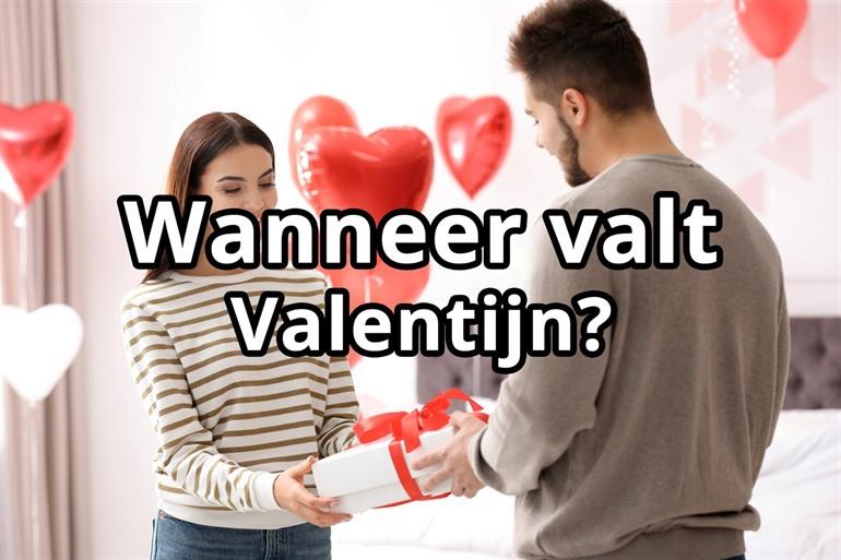 Wanneer valt Valentijn?
