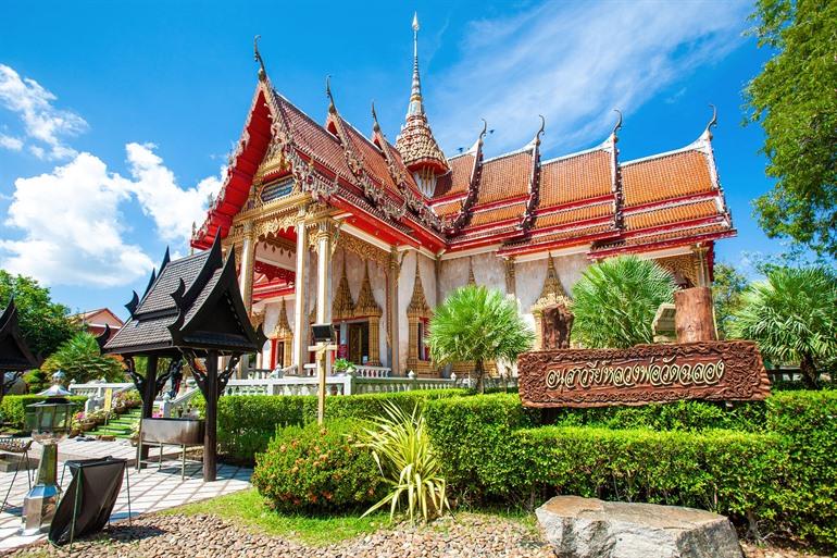Wat Chalong in Phuket, Thailand
