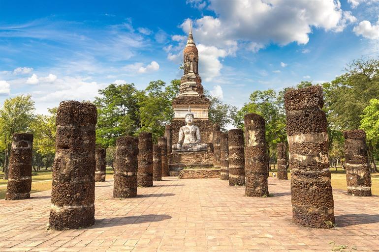 Wat Tra Phang Ngoen in Sukhothai, Thailand