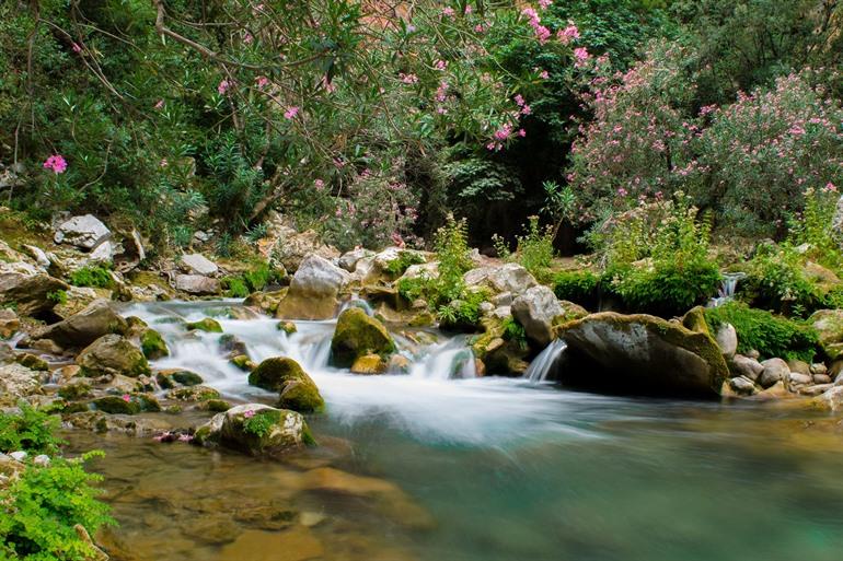 Watervallen van Akchour, Marokko