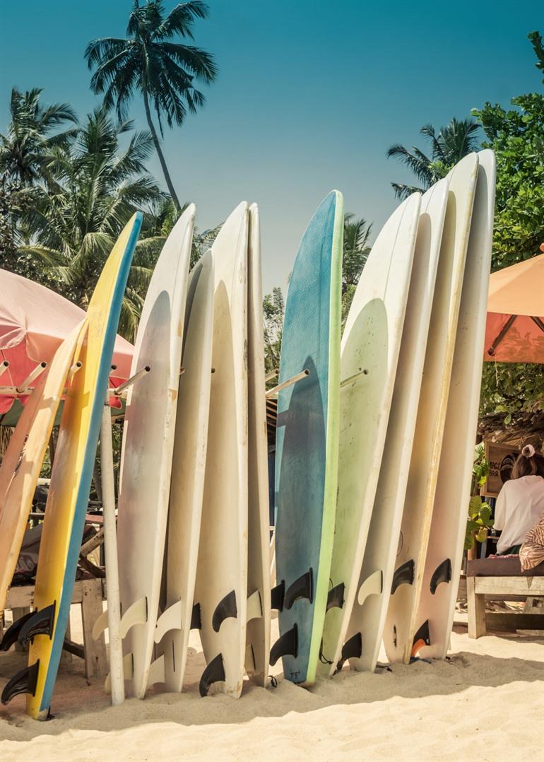 Weligama surfen