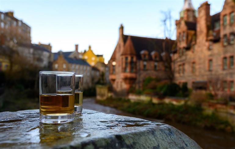 Whisky in Edinburgh, Schotland