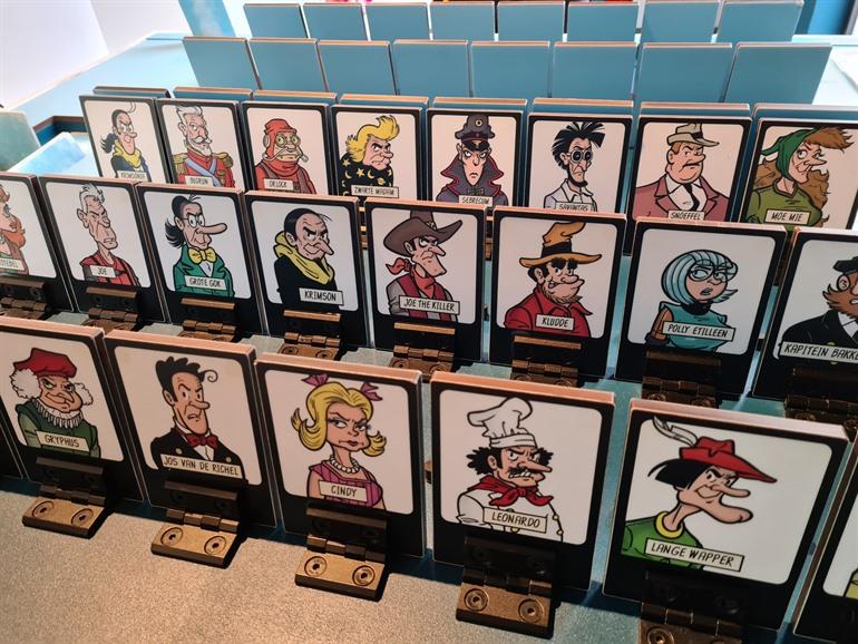 Wie ben ik tijdens je striptoer in het Suske & Wiske museum