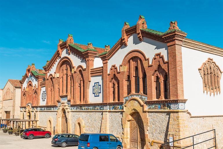 Wijnkathedraal, El Pinell de Brai, Catalonië