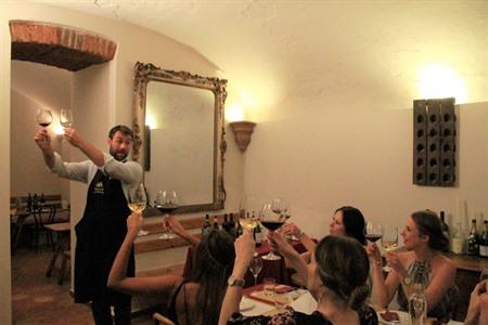 Wijnproeverij in Milaan