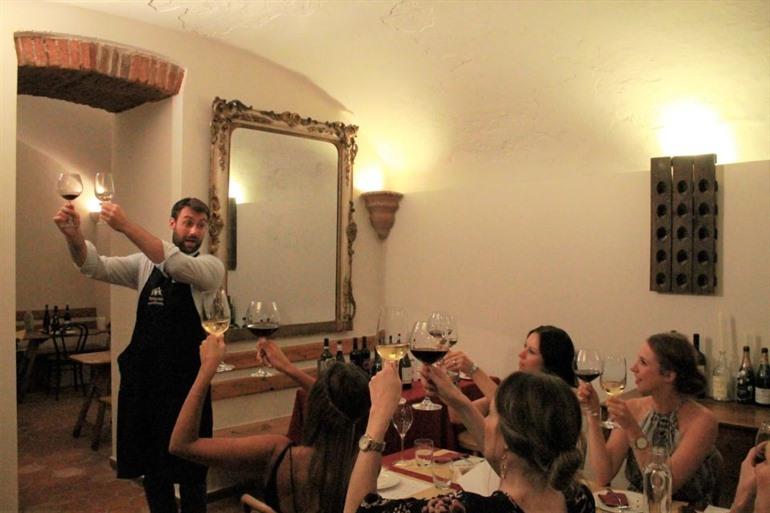 Wijnproeverij in Milaan