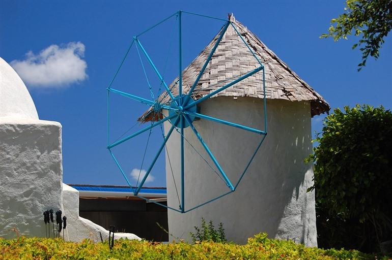 Windmolen in Protaras bij Famagusta