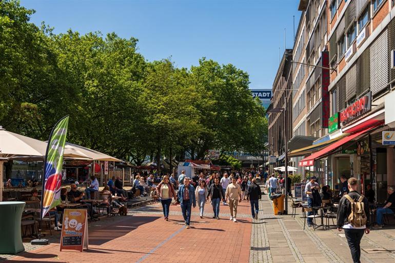 Winkelen in de Holstenstraße