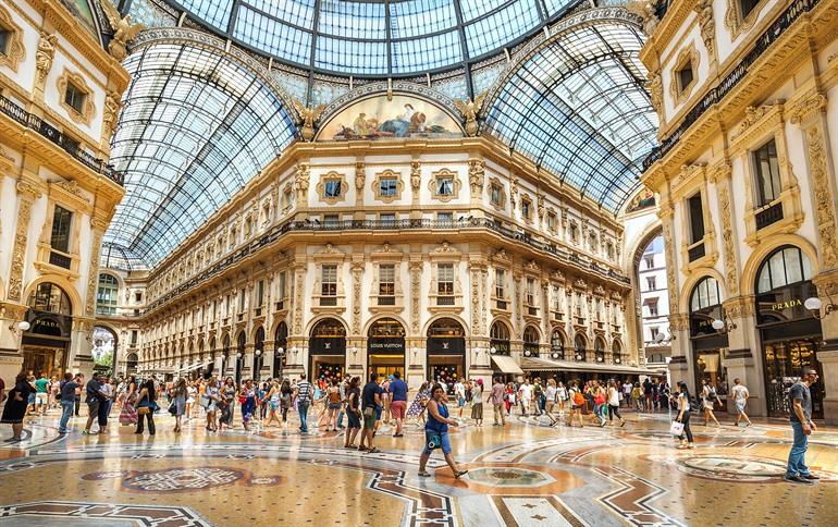 Winkelgalerij Galleria Vittorio Emanuele II, Milaan