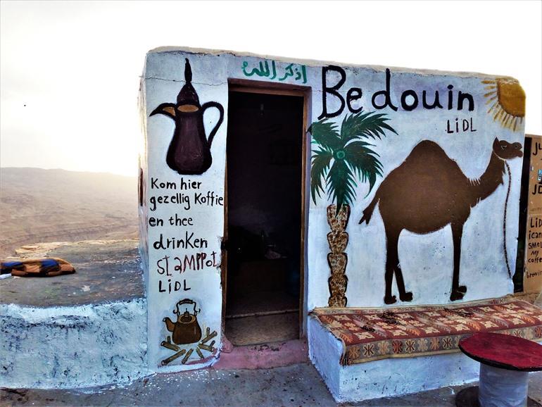 Winkeltje bij de Mujib Valley Panorama Site, Jordanië