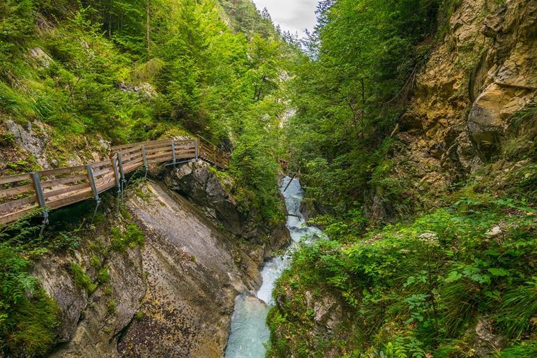 Wolfsklamm kloof, Tirol