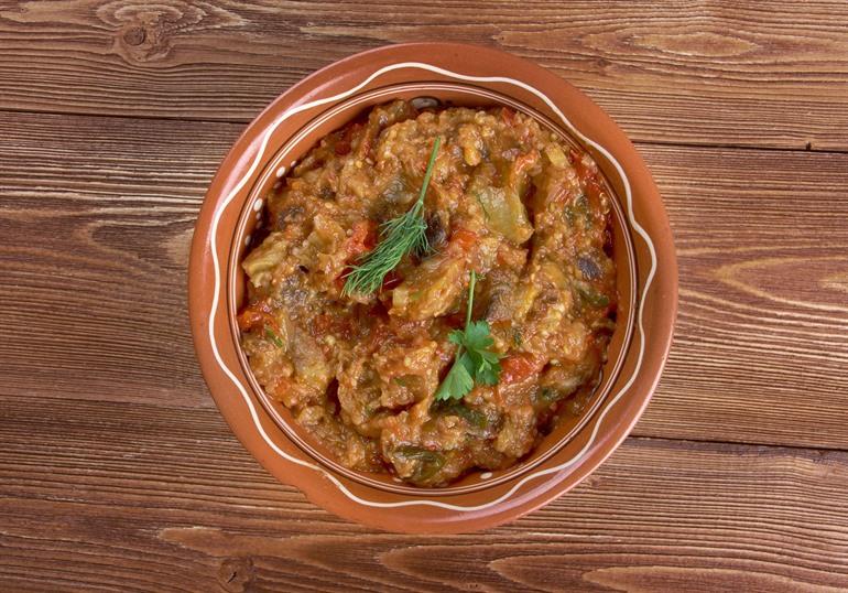 Zaalouk, Marokkaanse dipsalade met aubergines