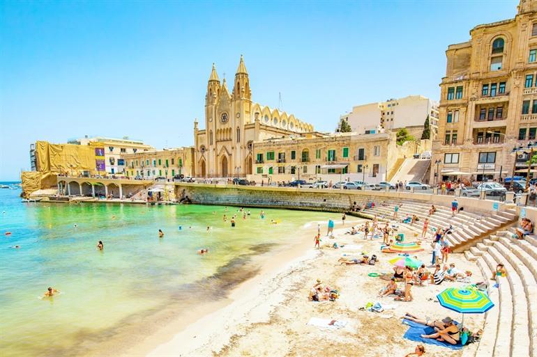 Zomerse sferen in Malta.