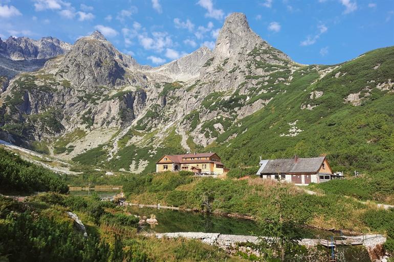 Zonnige dagen in Hoge Tatra, Slowakije