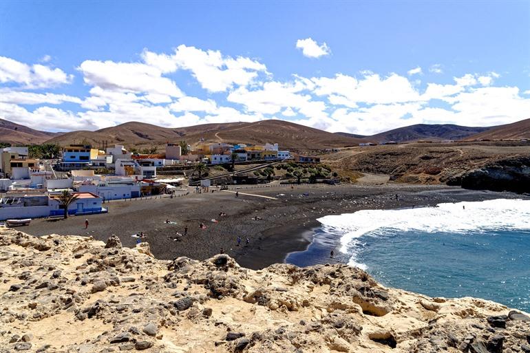 Zwarte zandstrand van Ajuy, Fuerteventura