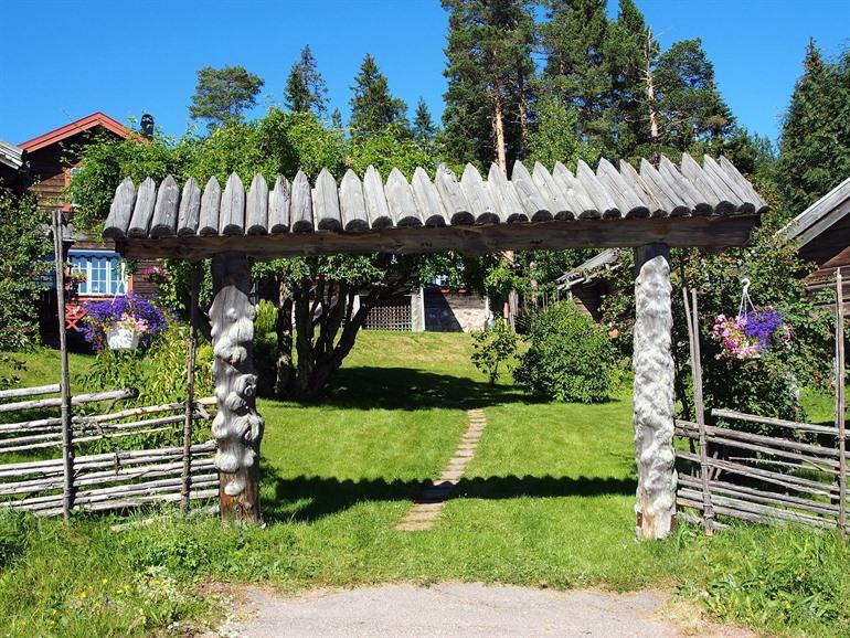 Zweedse dorpje Fryksås, Dalarna