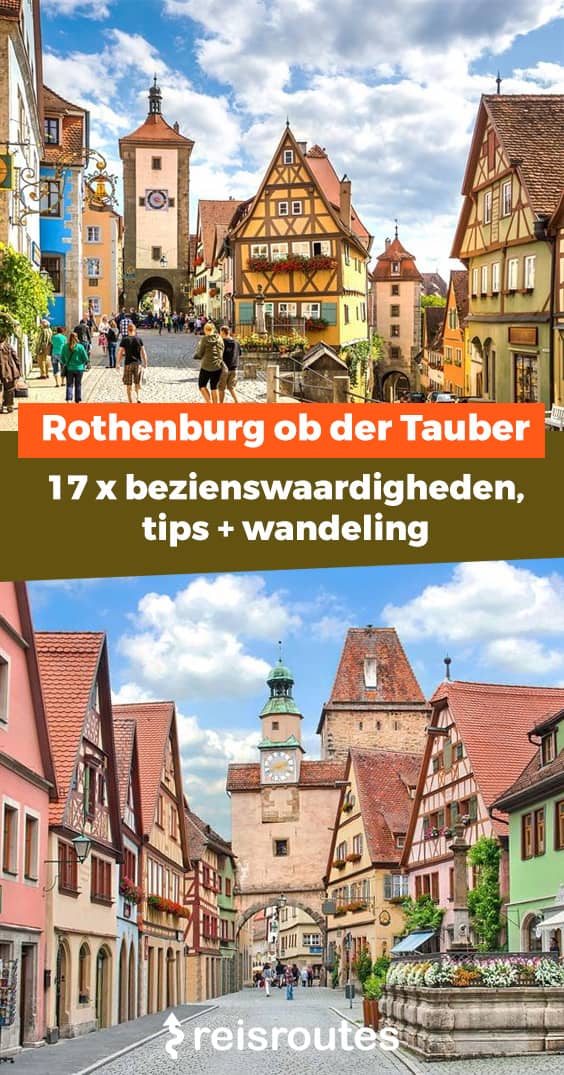 Pinterest 17 x mooiste bezienswaardigheden in Rothenburg ob der Tauber: wat zien & doen? 