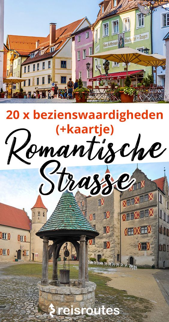 Pinterest Romantische Strasse: 21 x bezienswaardigheden, route + verblijftips