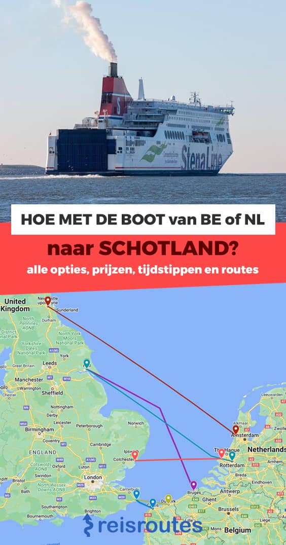Pinterest Hoe met de boot naar Schotland vanuit België of Nederland?