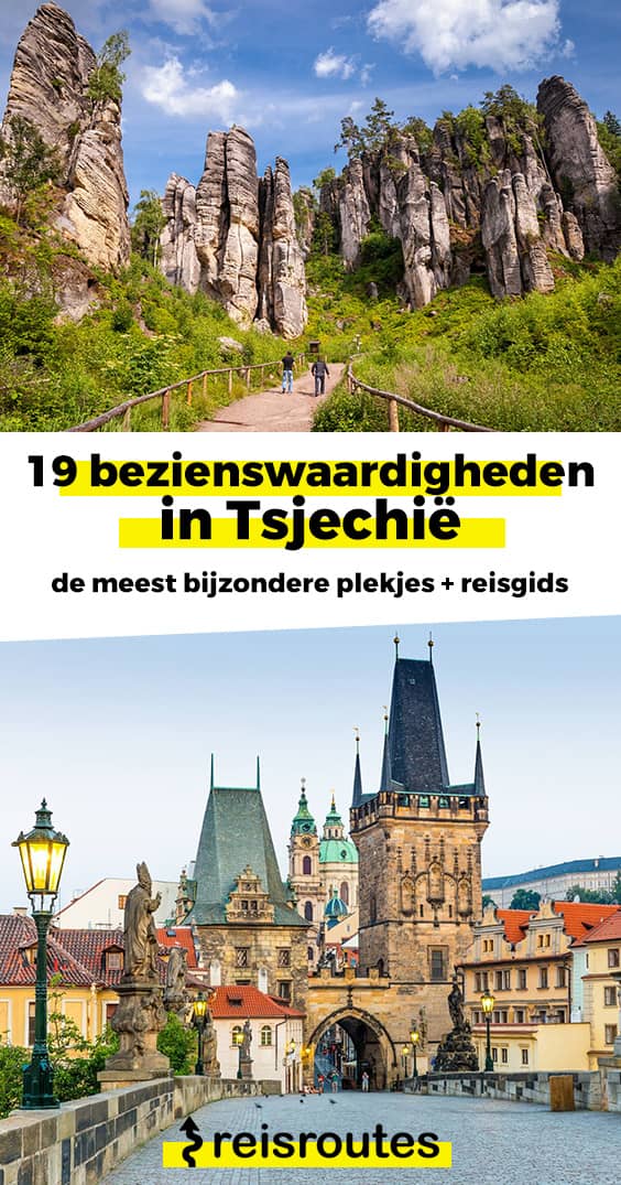 Pinterest 20 x mooiste bezienswaardigheden in Tsjechië: Wat zeker zien en doen + kaartje