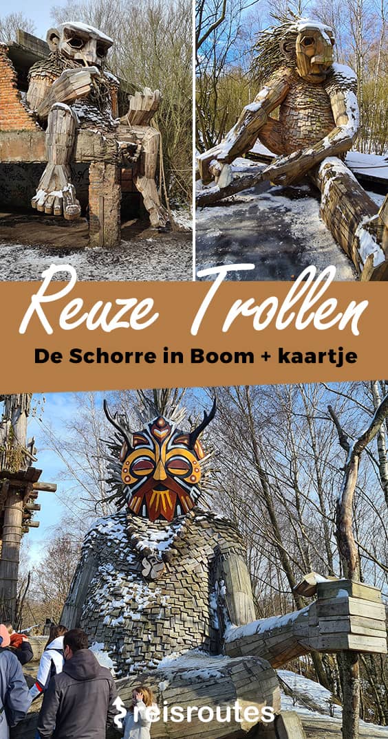 Pinterest 7 reuzen trollen in De Schorre in Boom: Trollenwandeling + kaartje met tips en info